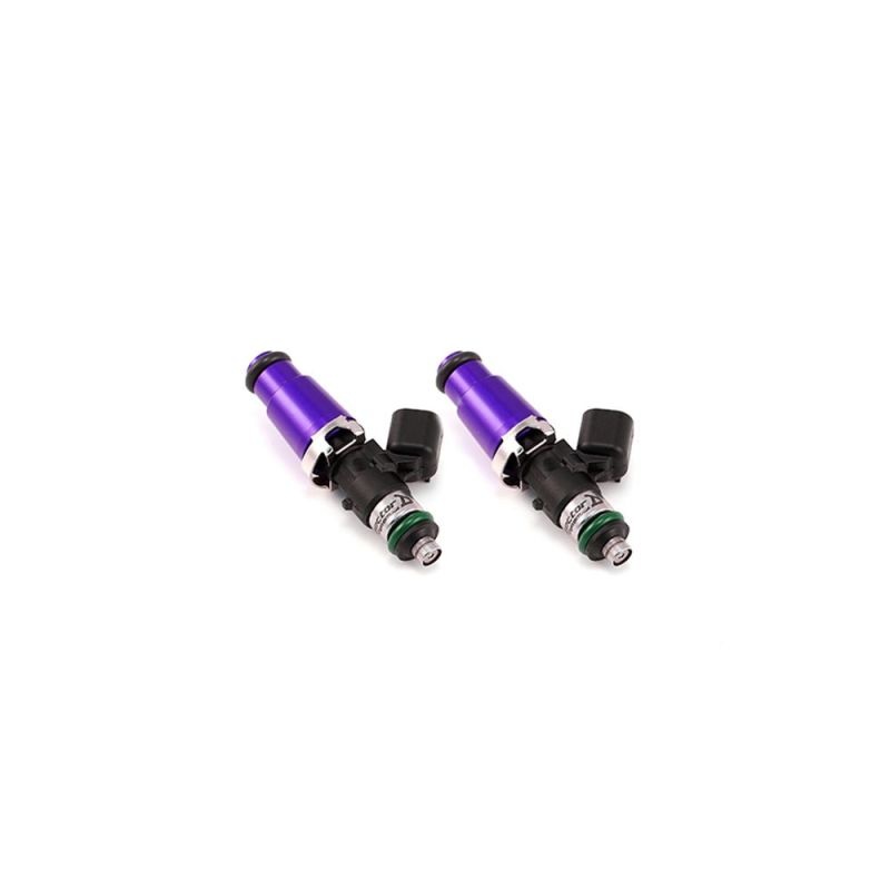 Injector Dynamics 1340cc Injectors – 60mm Length – 14mm Purple Top – 14mm Lower O-Ring Set of 2 (1300.60.14.14.2)