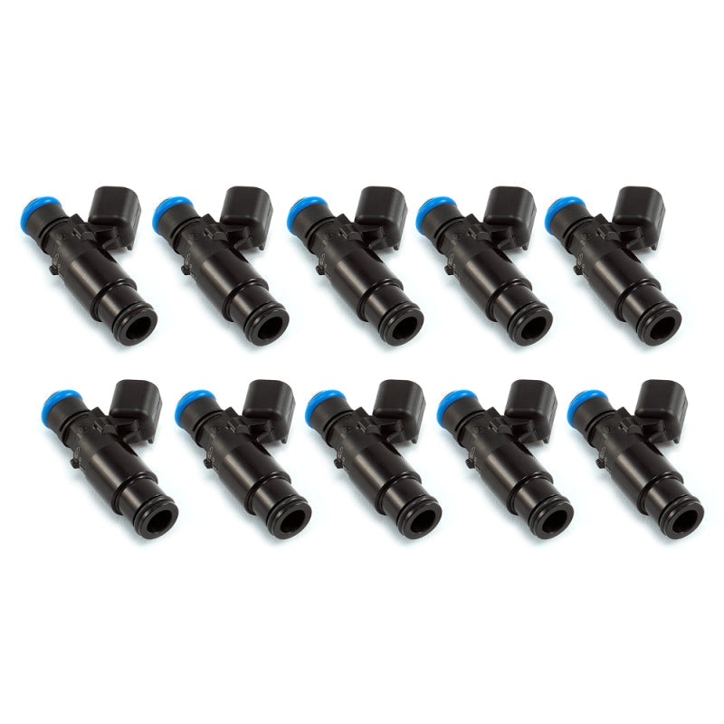 Injector Dynamics 1700cc Injectors – 48mm Length – 14mm Top – 14mm Black Lower O-Ring Set of 10 (1700.48.14.14B.10)