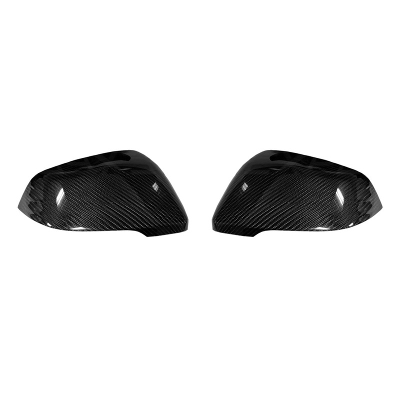 Rexpeed Dry Carbon Mirror Cap Full Replacements-Gloss | 2020-2026 Toyota Supra (TS36)
