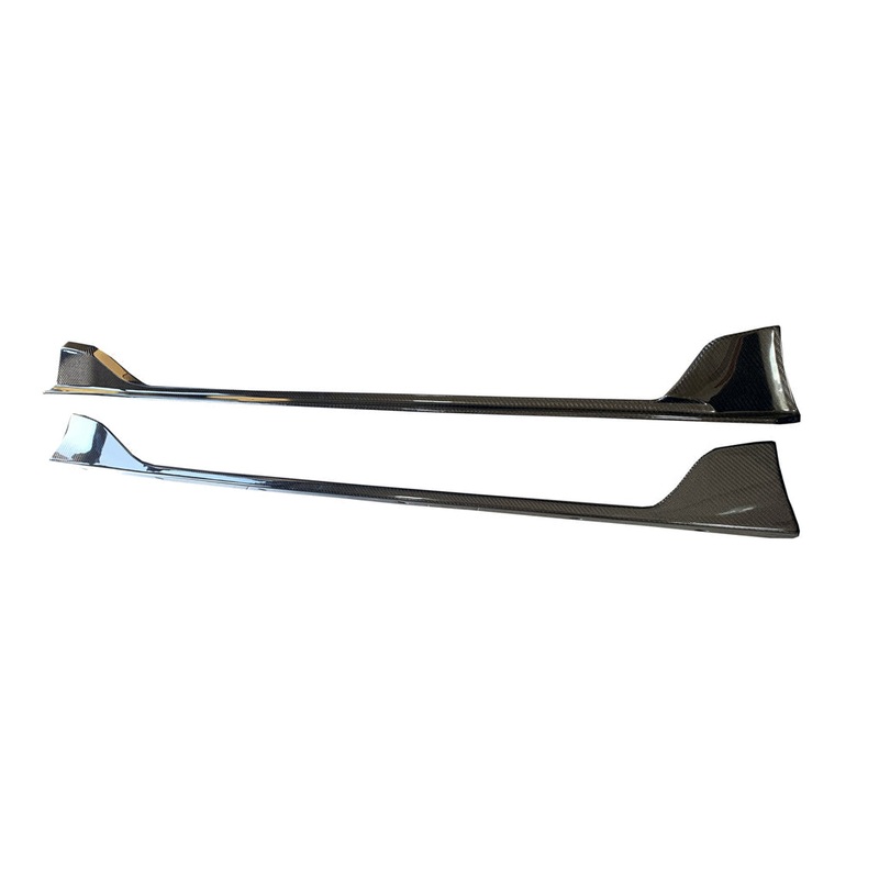 Rexpeed V3 Carbon Fiber Side Skirt Extension-Gloss | 2020-2026 Toyota Supra (TS24)