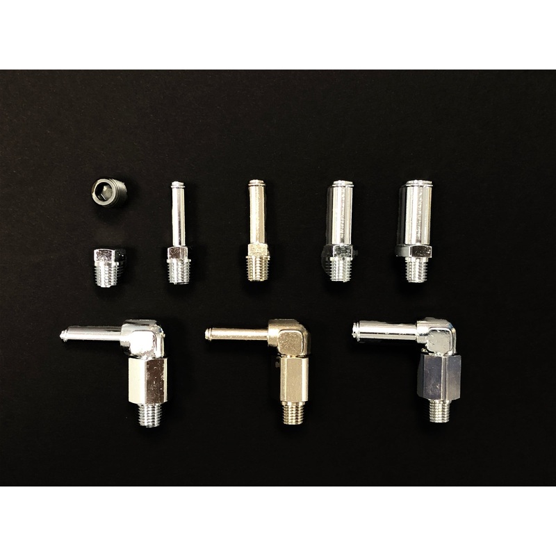 GReddy 8mm Vacuum Nipple 1/8in Pipe Thread Fitting | Universal  (11900651)