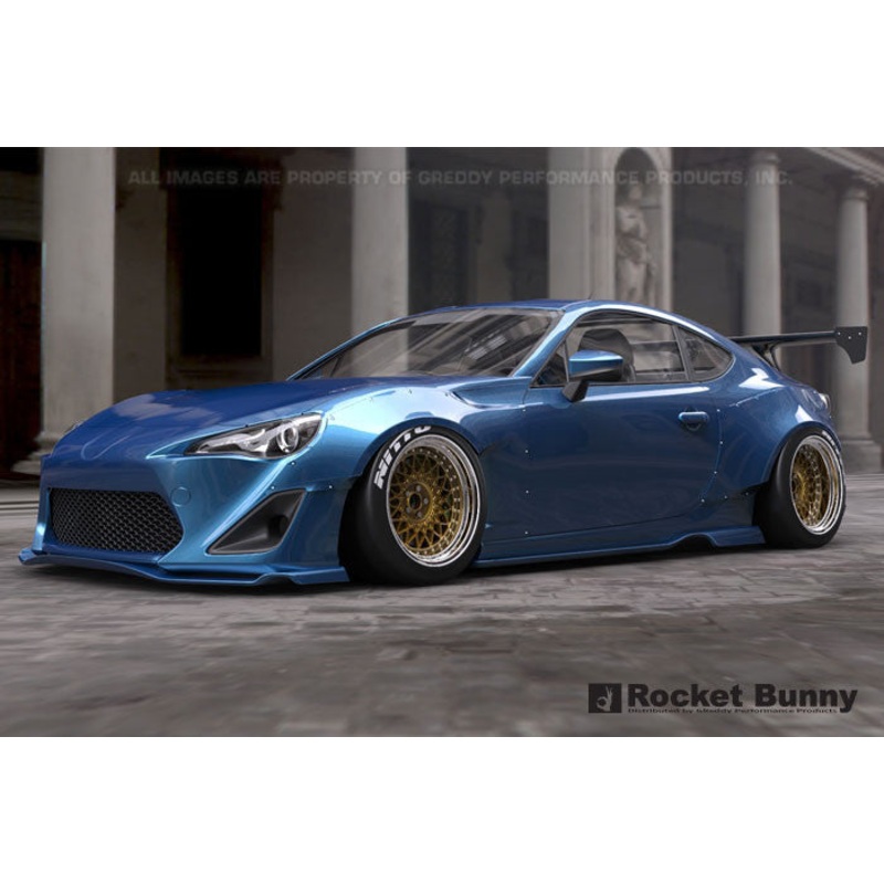 GReddy Full GReddy X Rocket Bunny Wide Body Aero Kit without GT Wing | 2013-2016 Scion FR-S  (17010223)