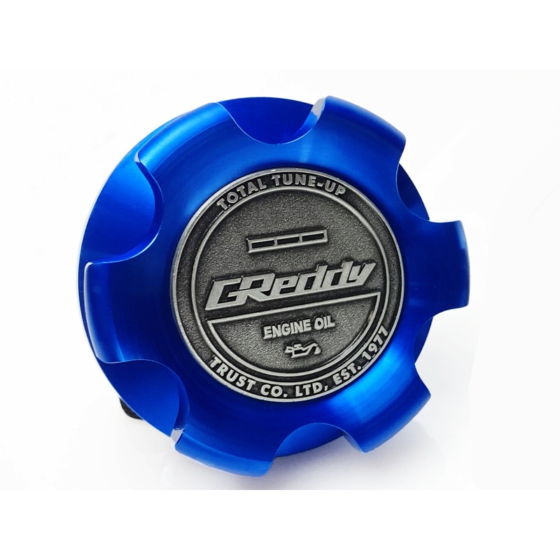 GReddy Type-B Oil Filler Cap M37-P3.0 – Blue | Multiple Toyota Fitments  (13901501)