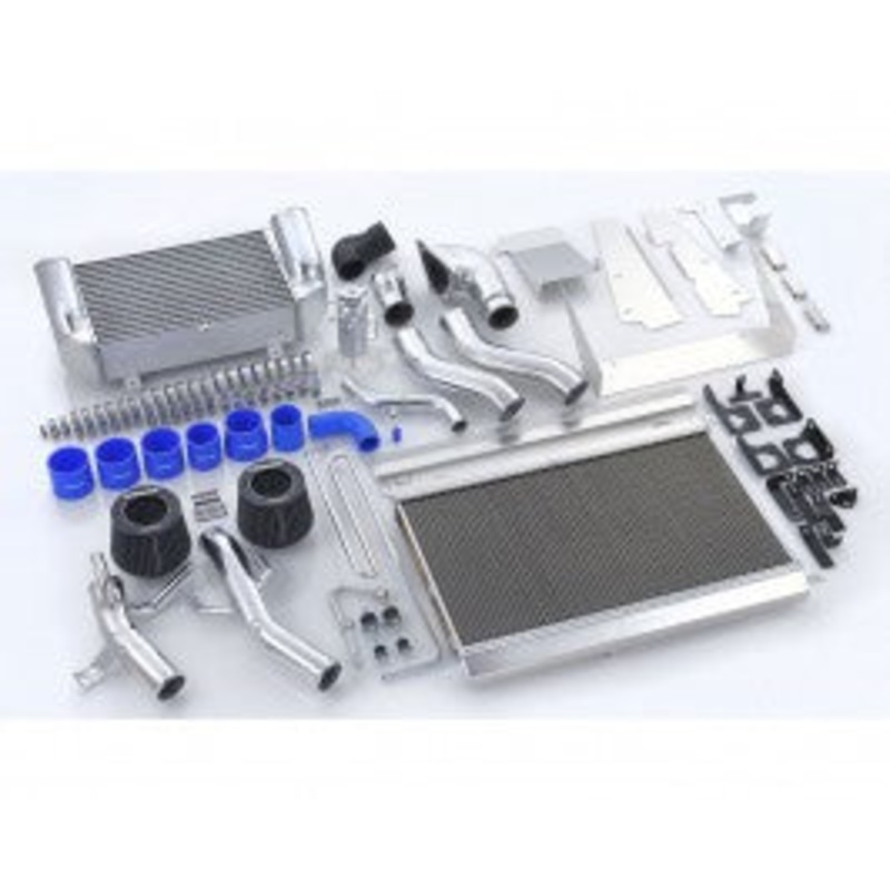 GReddy Ver. 2 T-19 V-Mount Full Intercooler Kit | 1992-2002 Mazda RX-7  (12040704)