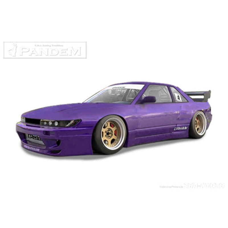 GReddy Headlights Pandem Full Wide-Body Aero Kit w/o GT Wing | 1989-1994 Nissan 240SX  (66920280)