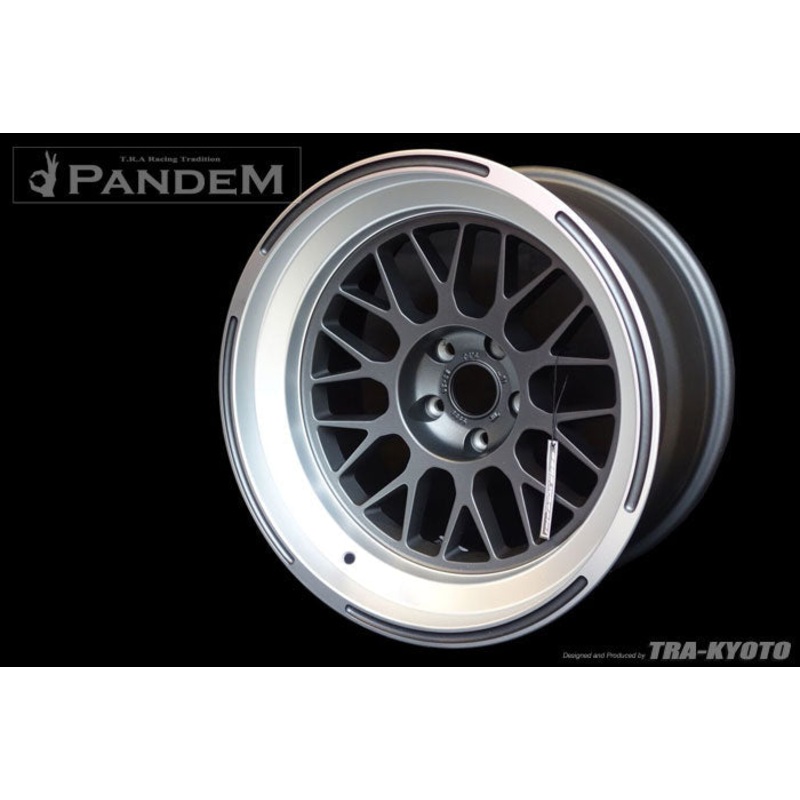 GReddy Pandem 6666 Wheels 18×9.5 -30 5-114.3 Gunmetal | Universal  (66895304G)