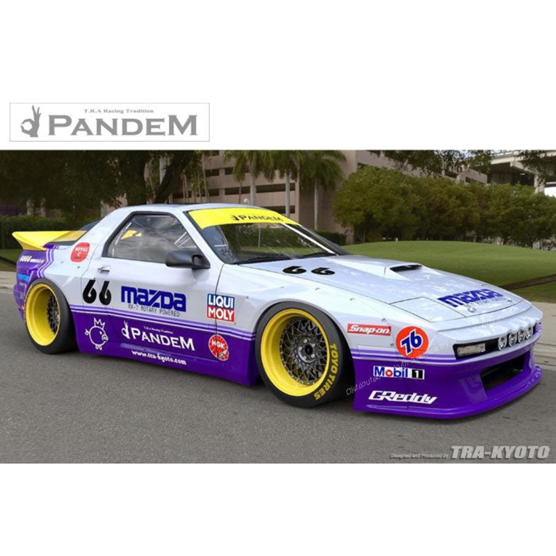 GReddy Pandem Rear Diffuser | 1985-1992 Mazda RX-7  (17040335)