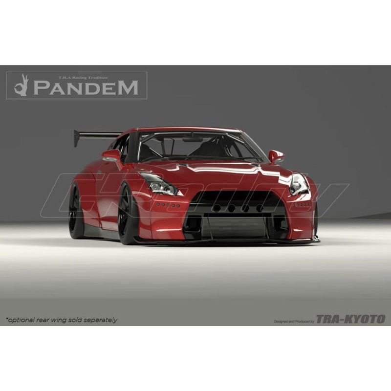 GReddy Pandem Rear Side Diffuser Dry Carbon | 2009-2021 Nissan GTR  (17020610)