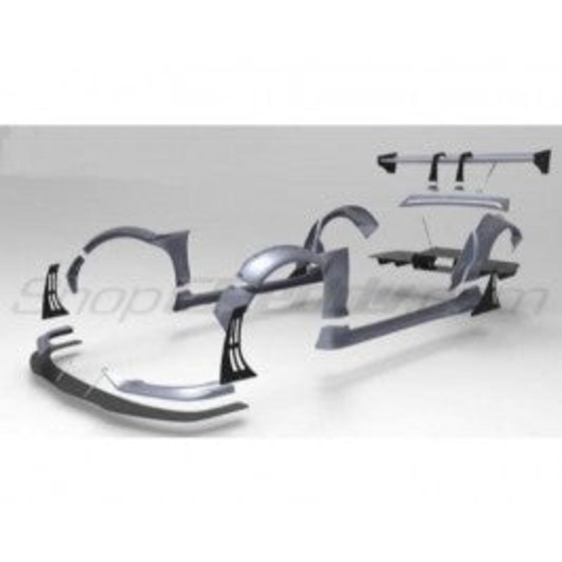 GReddy Pandem Rocket Bunny Rear Diffuser | 2009-2010 Mazda RX-8  (17040409)