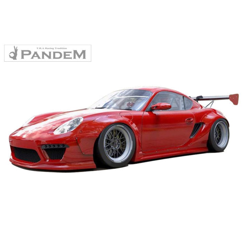 GReddy Rocket Bunny Full Wide-Body Aero Kit w/o Wing | 2005-2008 Porsche Cayman  (17090520)