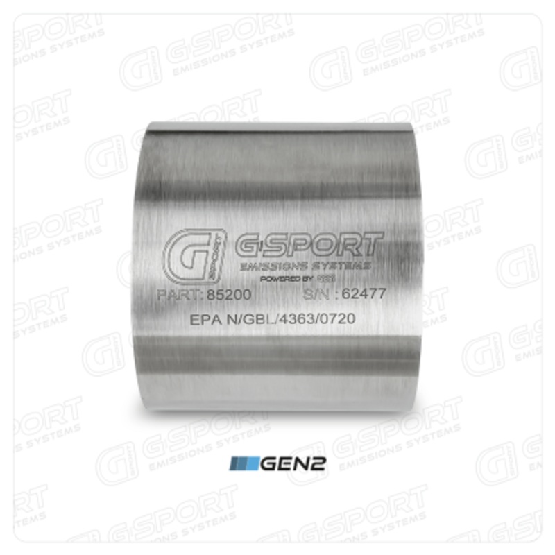 GESI G-Sport 4.50in x 4.00in 400 CPSI – GEN2 EPA Compliant Substrate Only  (85200)