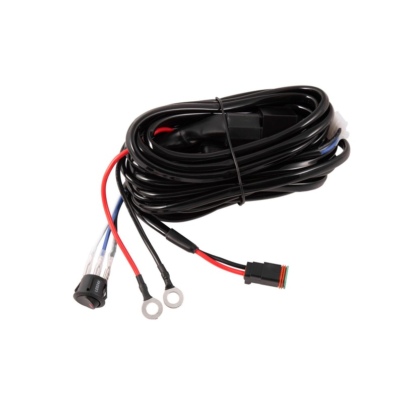 Diode Dynamics Heavy Duty Single Output 2-Pin Offroad Wiring Harness | Universal (DD4031)
