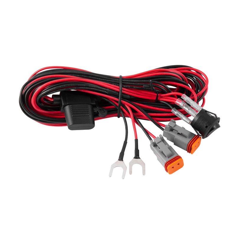 Diode Dynamics Light Duty Dual Output 2-Pin Offroad Wiring Harness | Universal (DD4033)