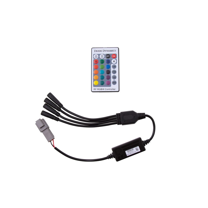 Diode Dynamics RGBW 24-Key M8 RF Controller | Universal (DD3040)