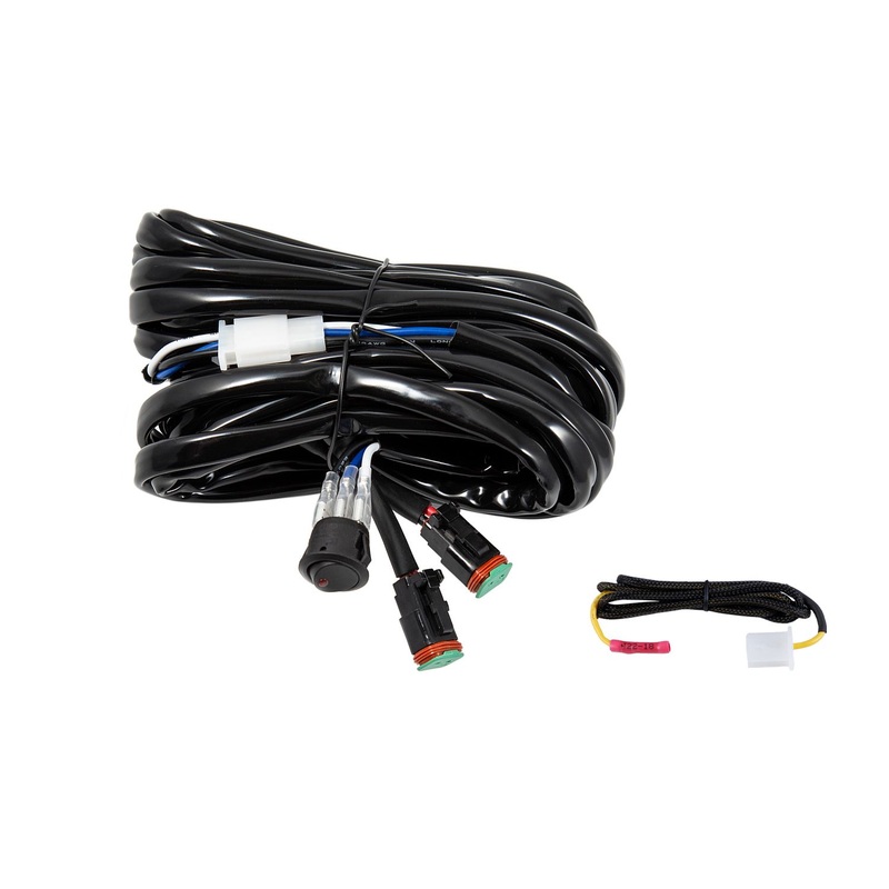 Diode Dynamics Heavy Duty Dual Output 2-Pin Offroad Wiring Harness | Universal (DD4045)