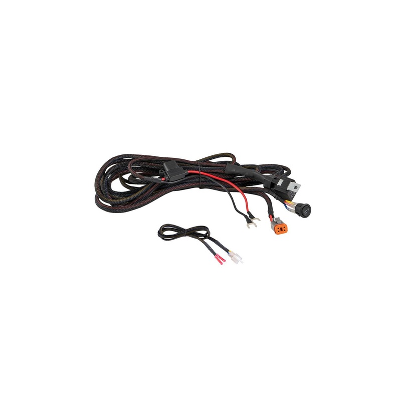 Diode Dynamics Heavy Duty Single Output 4-pin Wiring Harness | Universal(DD4104)