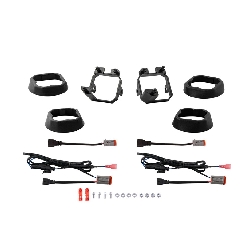 Diode Dynamics SS3 Type GM Fog Light Mounting Kit | Universal (DD6257P)
