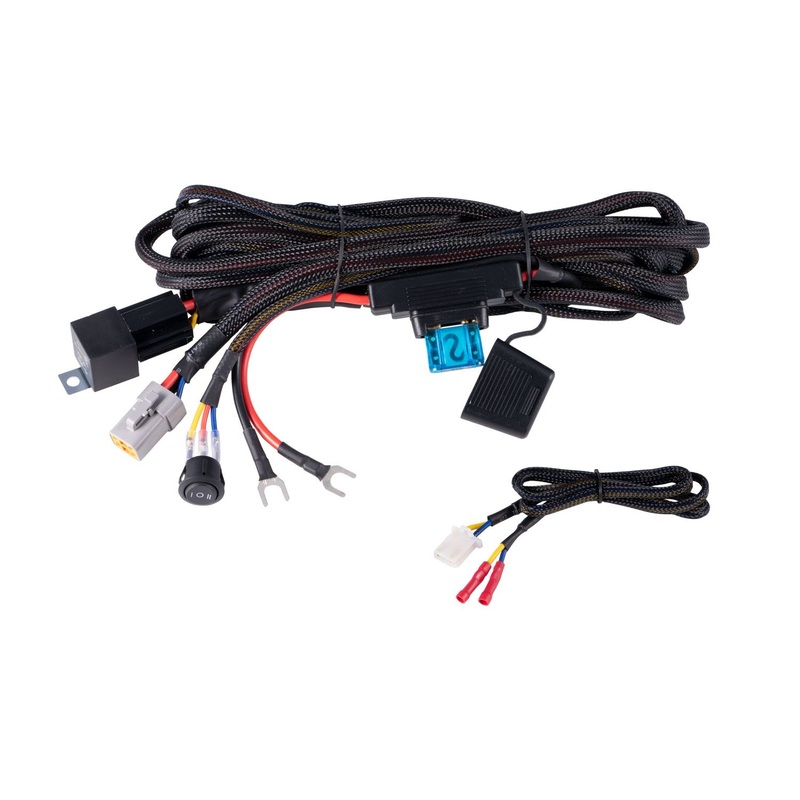 Diode Dynamics Ultra Heavy Duty Single Output 4-pin Wiring Harness | Universal  (DD4123)