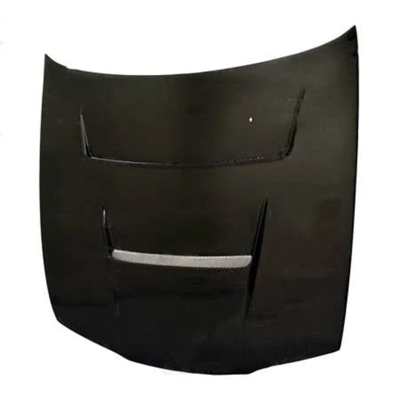 Seibon DV Carbon Fiber Hood | 1995-1996 Nissan 240sx (HD9596NS240-DV)