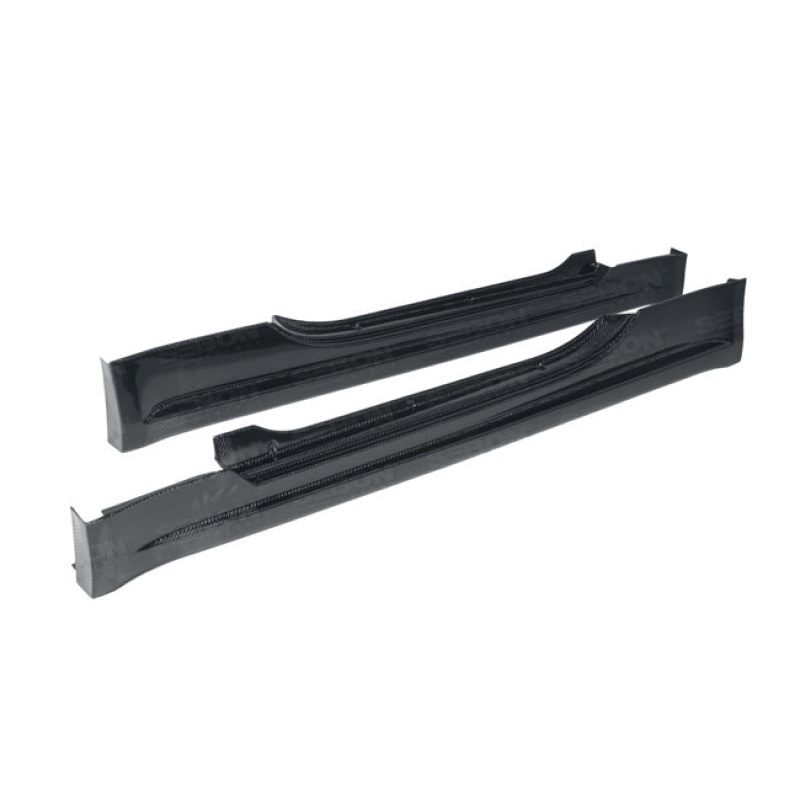 Seibon SA Carbon Fiber Side Skirts | 2002-2005 Nissan 350Z (SS0205NS350-SA)