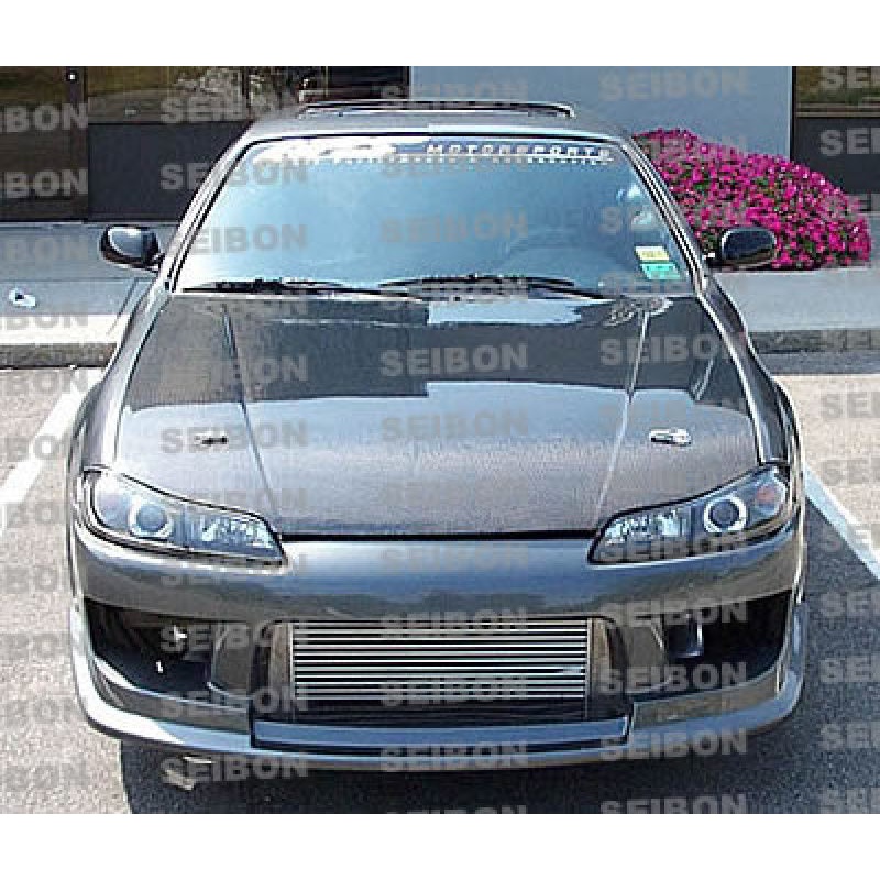 Seibon OEM Carbon Fiber Hood | 1999-2001 Nissan S15 (HD9901NSS15-OE)