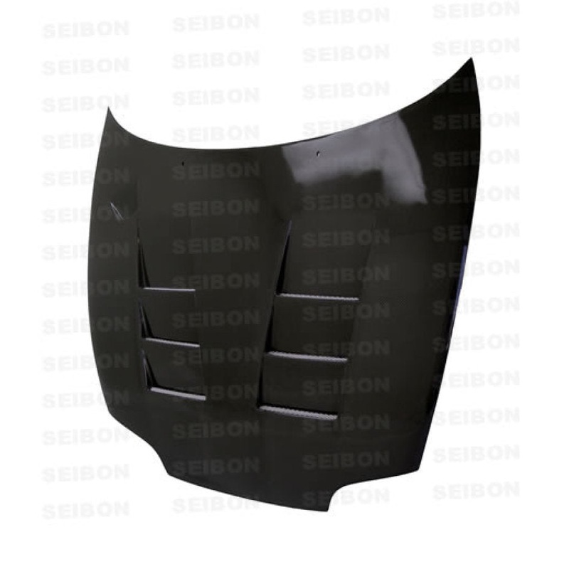Seibon TS Style Carbon Fiber Hood | 1993-1998 Toyota Supra (HD9398TYSUP-TS)