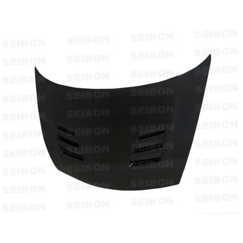 Seibon TS-Style Carbon Fiber Hood | 2006-2010 Honda Civic 4 Door JDM / Acura CSX (HD0607HDCV4DJ-TS)