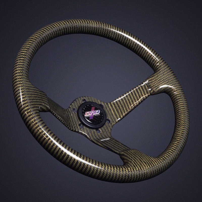 DND Full Carbon Kevlar Steering Wheel (FCKW)