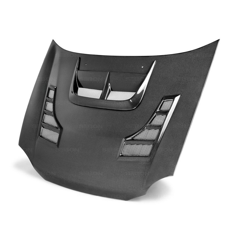 Seibon CW Carbon Fiber Hood | 2002-2003 Subaru WRX (HD0203SBIMP-CW)