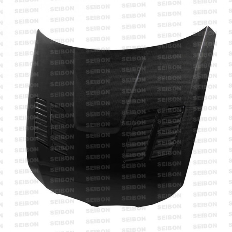 Seibon GTR-Style Carbon Fiber Hood | 2009-2011 BMW 3 Series 4dr (HD0910BMWE90-GTR)