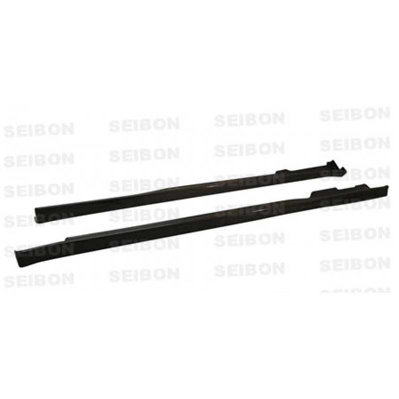 Seibon TR Style Carbon Fiber Side Skirts | 1996-2000 Honda Civic 2DR/HB (SS9600HDCV2D-TR)