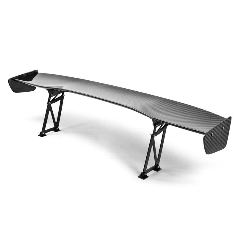 Seibon Universal 70.5in Wide GT Carbon Fiber Rear Spoiler (GTWING-180)
