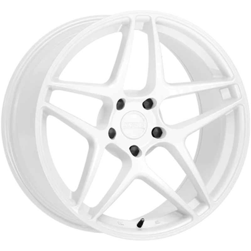 Kansei Astro Gloss White 19×10.5 +12mm | 5×112 (K15W-191517+12)