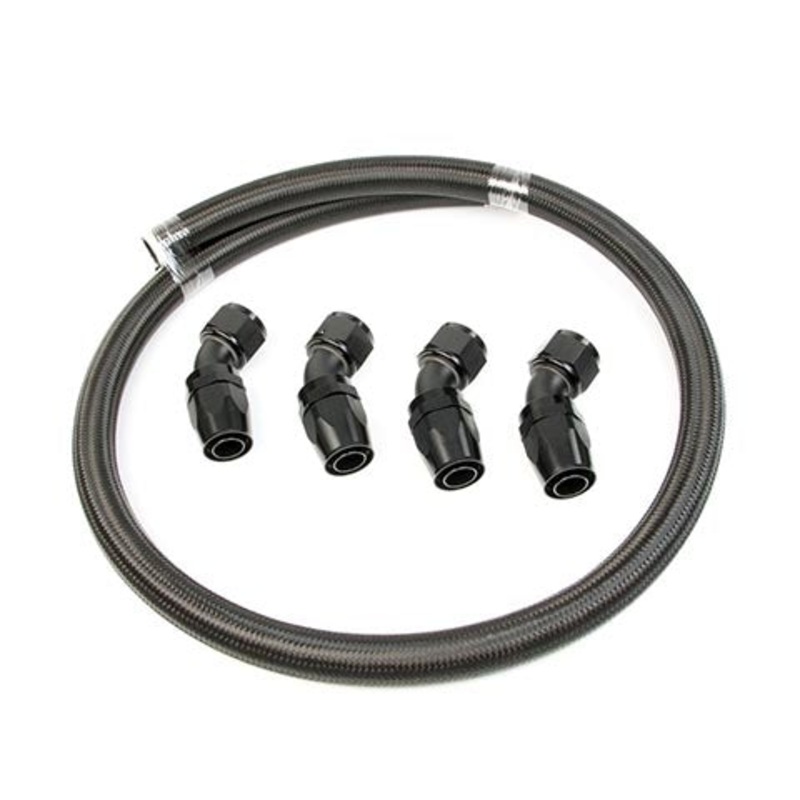 SpeedFactory Racing Tucked Radiator -16 AN Hose and Fitting Kit | 1994-2001 Acura Integra, 2000-2009 Honda S2000, and 1988-2000 Honda Civic (SF-06-048)