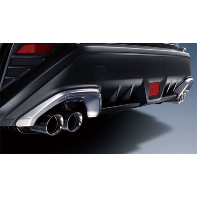Subaru STI Rear Bumper Exhaust Finishers | 2022+ Subaru WRX (E7710VC501)