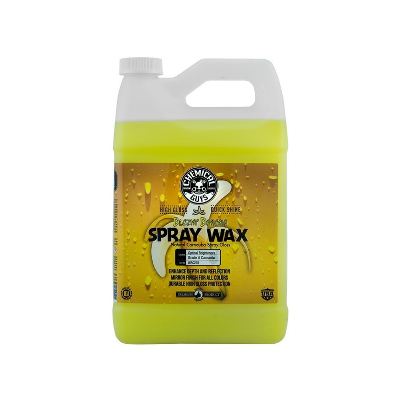 Chemical Guys Blazin’ Banana Carnauba Spray Wax | Universal (WAC215)