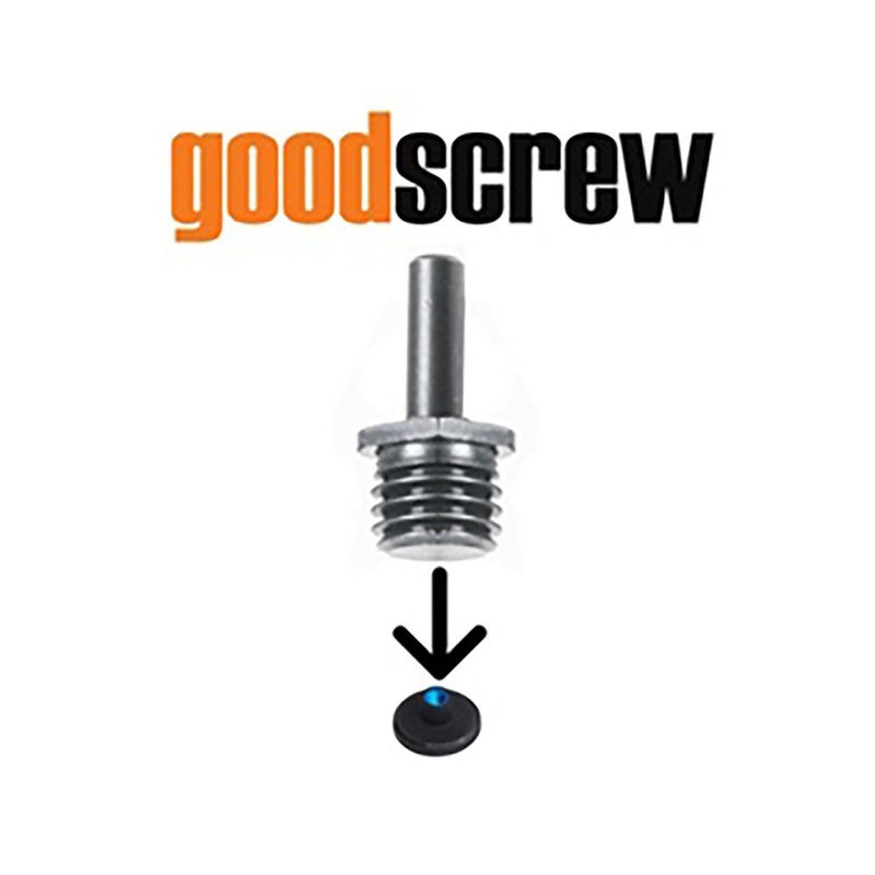 Chemical Guys Good Screw Power Drill Adapter for Rotary Backing Plates | Universal (BUF_SCREW_DRILL)