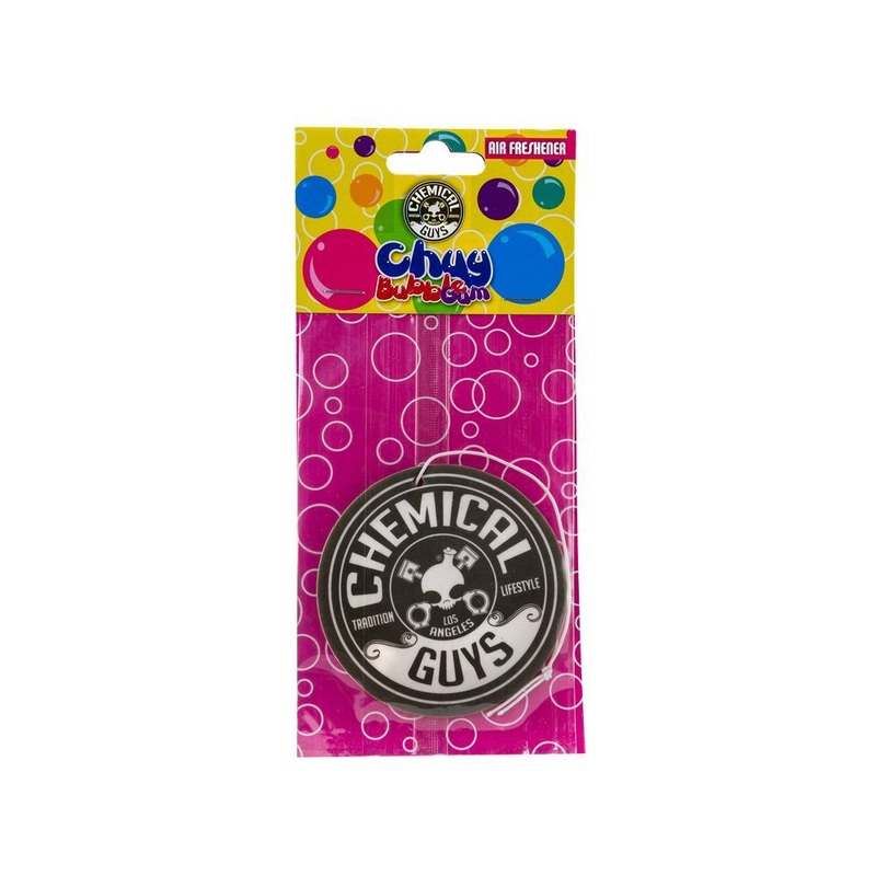 Chemical Guys Hanging Air Freshener – Chuy Bubble Gum Premium Air Freshener & Odor Eliminator (AIR400)