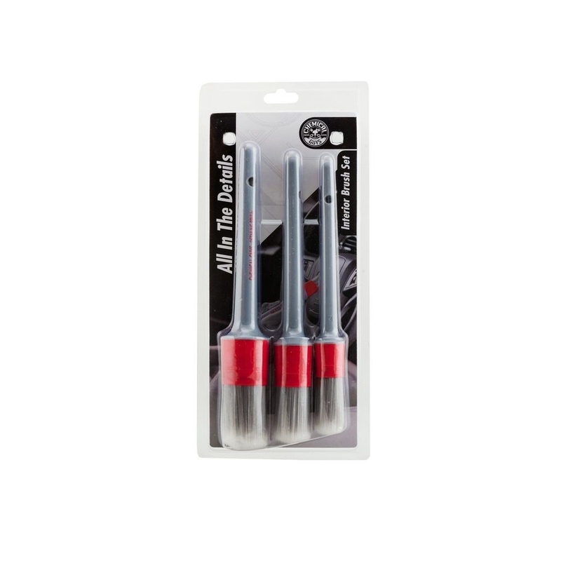 Chemical Guys  Interior Detailing Brushes (3 Pack) | Universal (ACC600)