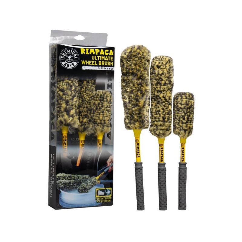Chemical Guys Rimpaca Ultimate Wheel Brush Set (3 Pcs) | Universal (ACC617)