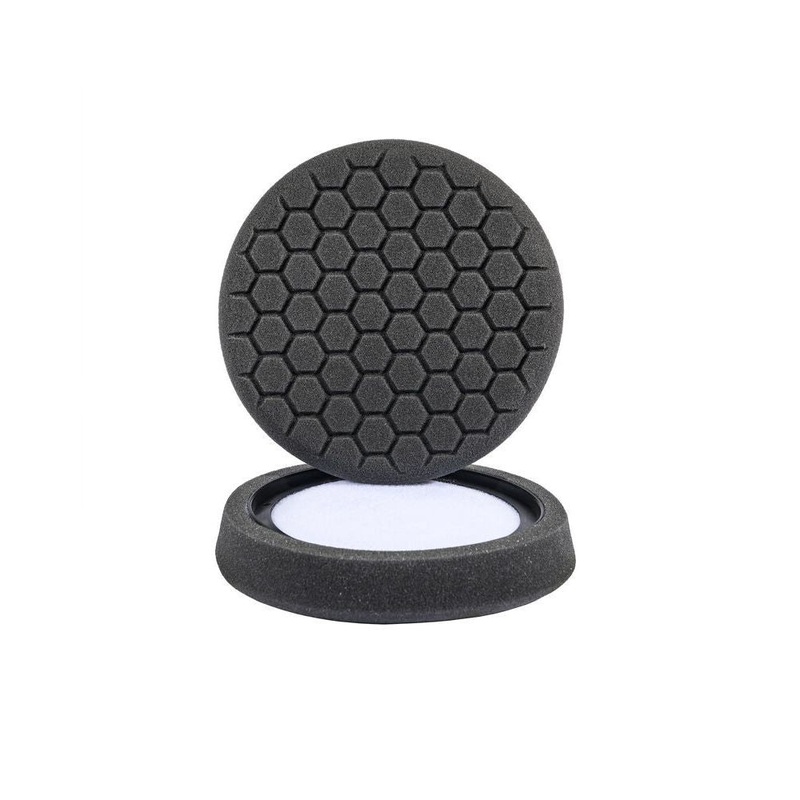 Chemical Guys Self-Centered Hex Logic Black Finishing Pad Black | Universal  (BUFX_106HEX)