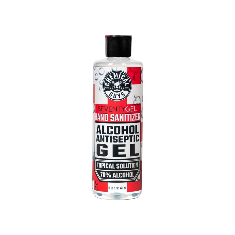 Chemical Guys SeventyGel Hand Sanitizer 70% Topical Solution (16 Fl. Oz.) | Universal (HYG10216)