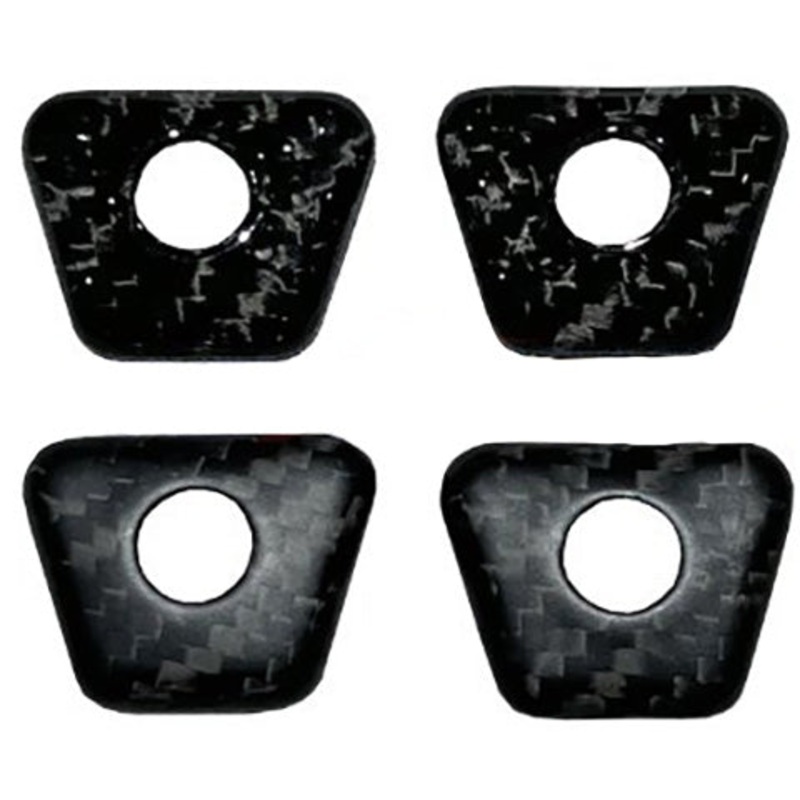 Rexpeed Dry Carbon Door Lock Pins Ring Decorate Cover | 2020-2026 Toyota GR Supra (TS76)