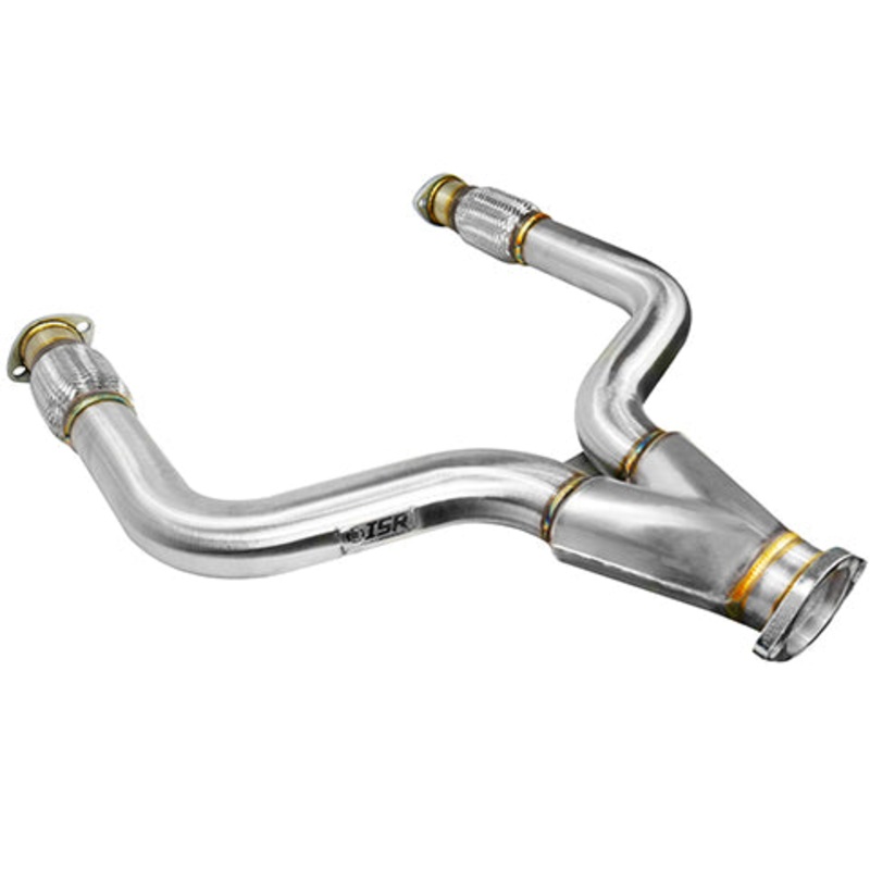 ISR Performance Exhaust Y-Pipe | 2016-2024 Infiniti Q50 3.0T RWD, 2017-2022 Infiniti Q60 3.0T RWD, and 2023+ Nissan Z (IS-Q5060-Y)