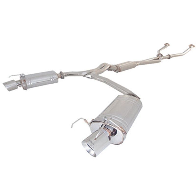 XForce Dual Exit Cat Back Exhaust System | 2005-2013 Lexus IS 250/350 (ES-LIS350-CBS)