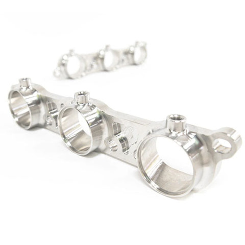 AMS Performance R35 GTR Billet Exhaust Manifold Flange Kit | 09+ Nissan VR38DETT (ALP.07.14.0015-1)