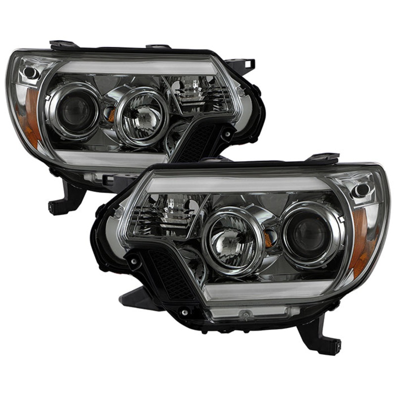 Spyder Signature Series Projector Headlights – Smoked | 2012-2015 Toyota Tacoma (5081728)