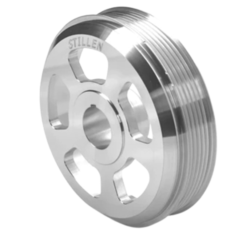 Stillen Lightweight Crank Pulley | 2003-2020 Nissan 350Z/370Z, 2003-2013 Infiniti G37/G37, and 2014-2024 Infiniti Q50/Q60 (400338)