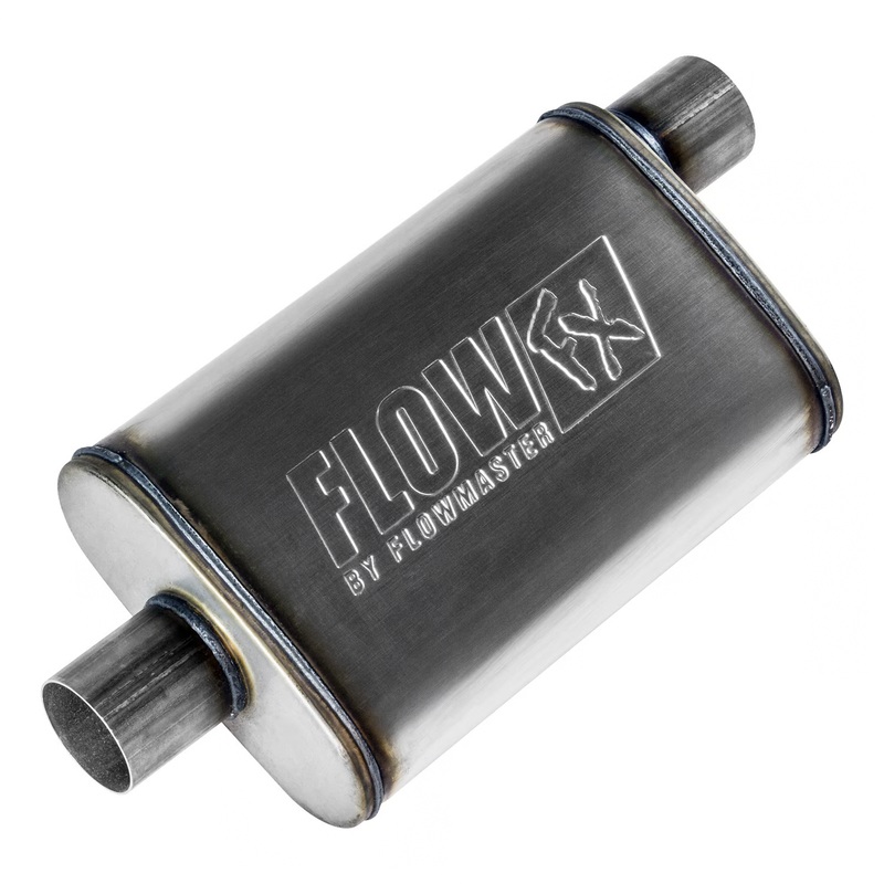 Flowmaster Flow FX Muffler – 2.5 Offset Inlet / 2.5 Center Outlet (71226)