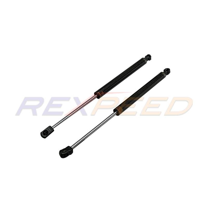 Rexpeed Carbon Fiber Hood Dampers | 2022+ Subaru BRZ / Toyota GR86 (FR100)